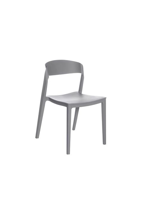 Cadeiras pvc cinza