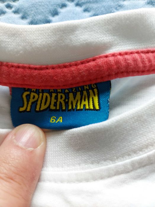 T-shirt spider man 6 anos