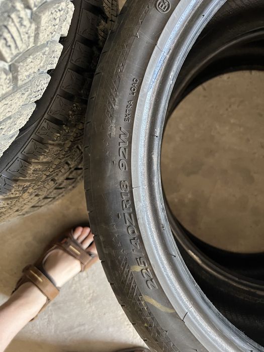Продам 2 шини літо капсен