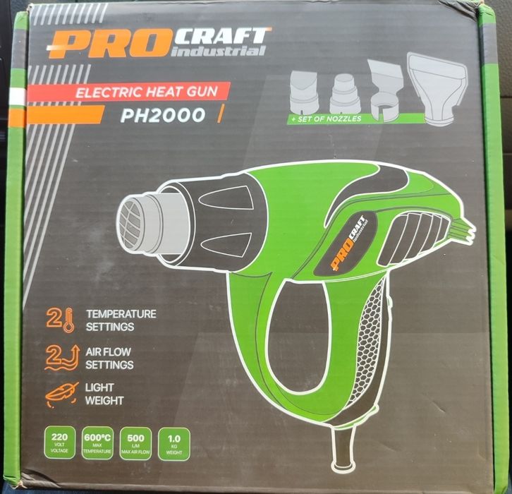 Фен промисловий Procraft industrial PH2000: 1 400 грн ...