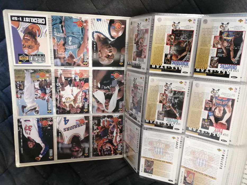Album kolekcjonerskich kart NBA z 1994/1995