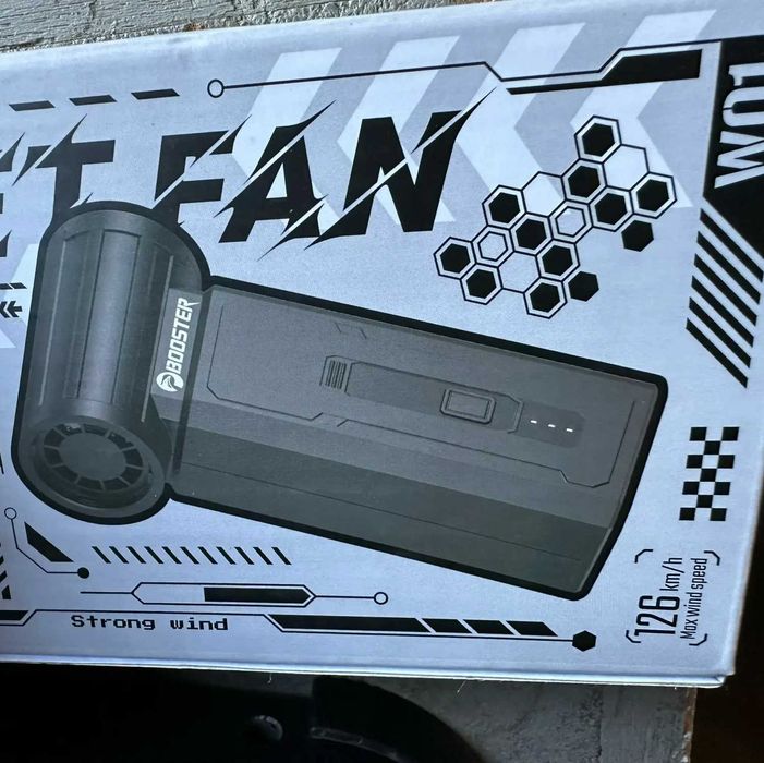 Мощная воздуходувка - очиститель пыледувка для чистки Booster JetF W01