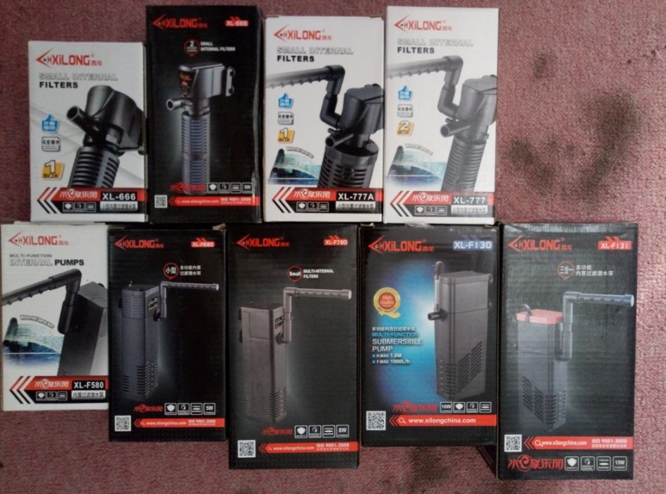 Фильтр насос помпа компрессор для аквариумов до 600 л