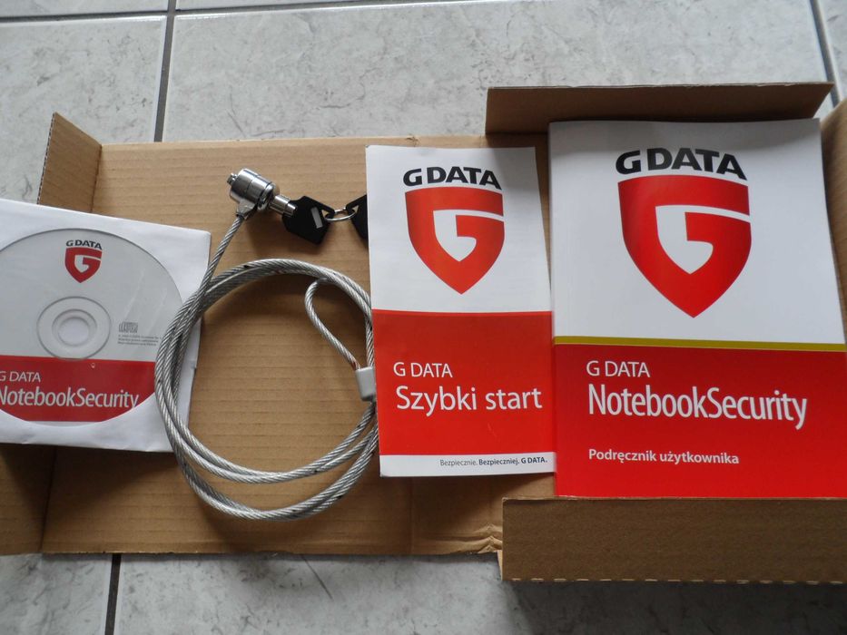 G DATA NotebookSecurity ochrona przenośnego komputera z 2008 roku