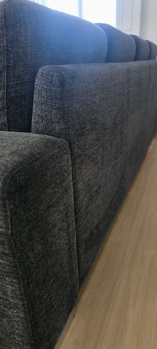 Sofá de 3 lugares com chaise longue