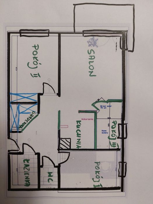 Pruszków! mieszkanie 68m2 bezpośrednio