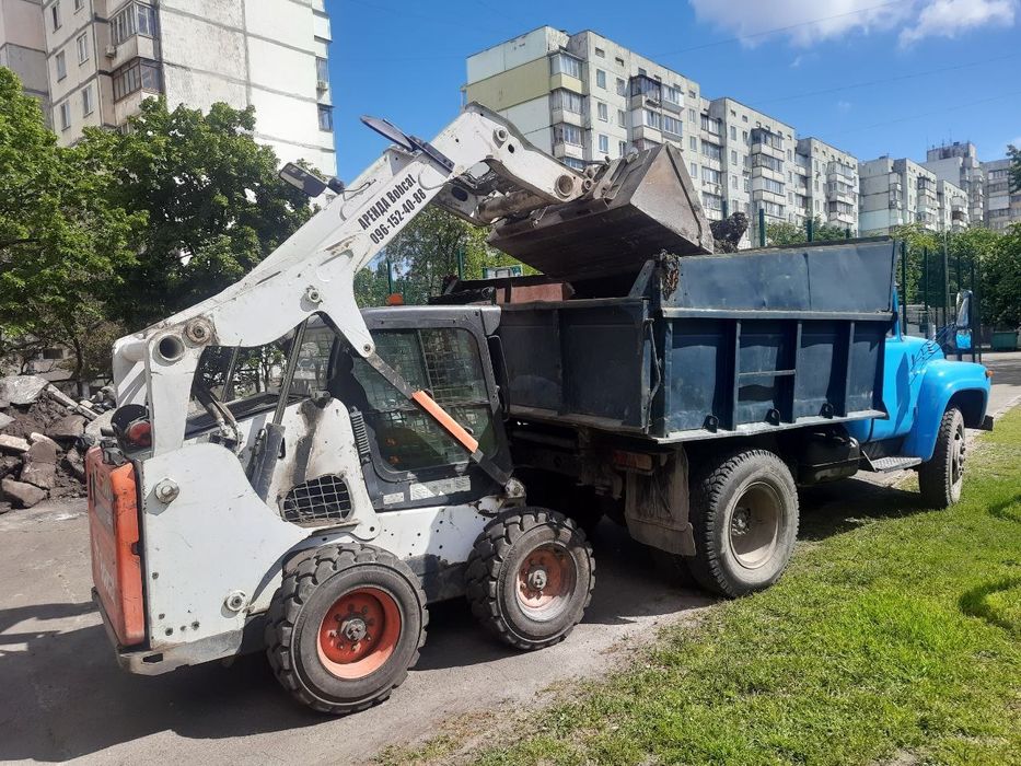Послуги спецтехніки аренда бобкат бобкет bobcat оренда Bobcat