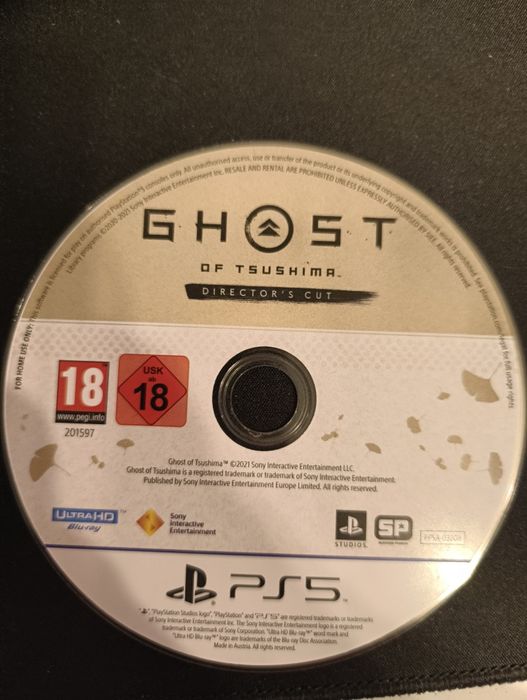 ghost of tsushima ps5 wersja
