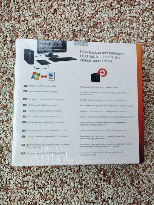 Dysk twardy HDD 3,5'' Seagate Backup Plus Hub 6TB. USB 3.0.