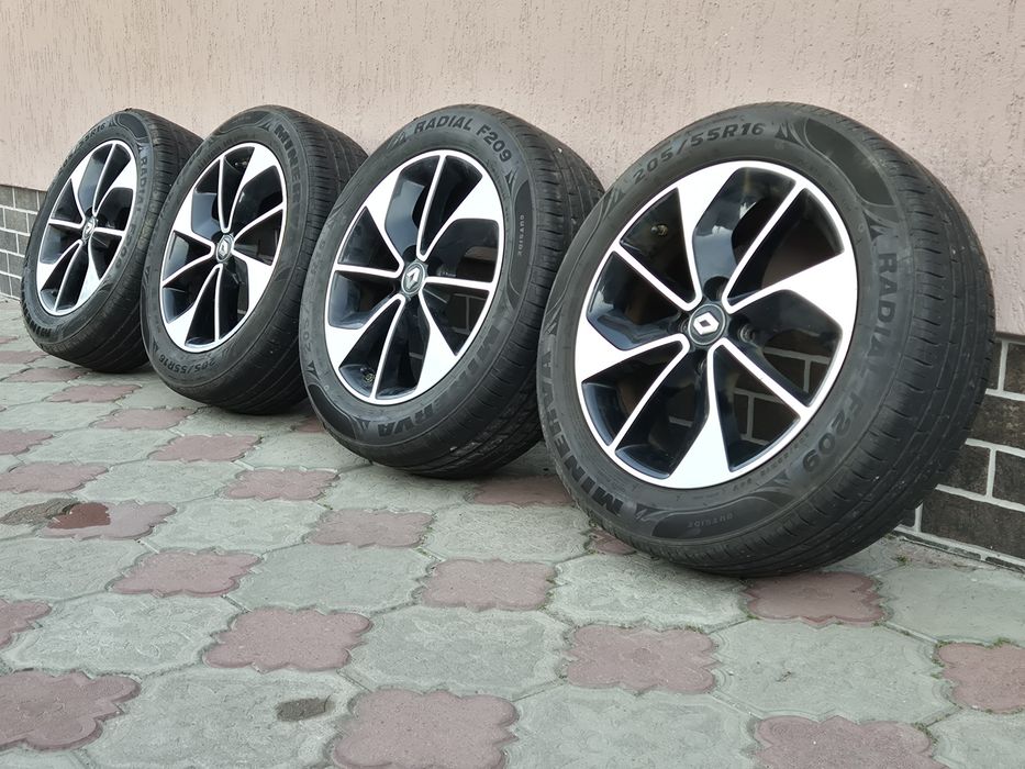 Диски з шини оригінал 205 55 r16 Renault Zoe Megane Scenic Clio Logan Sandero