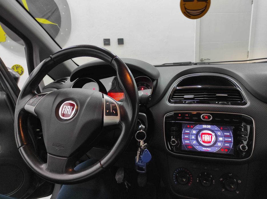 (NOVO) Rádio 2DIN 7" Android • FIAT Punto EVO (2009 a 2017) • GPS