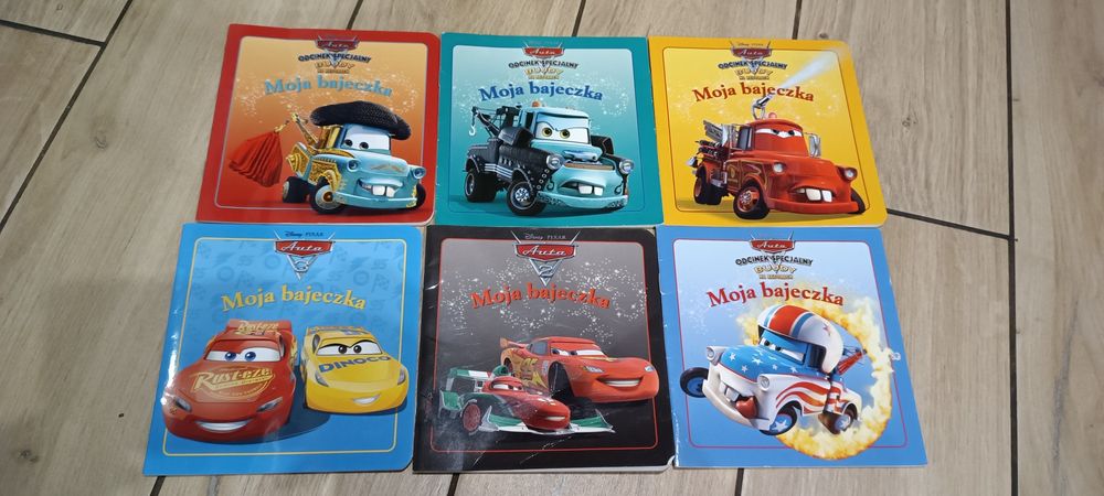 Zygzak McQueen kubek książki 6szt