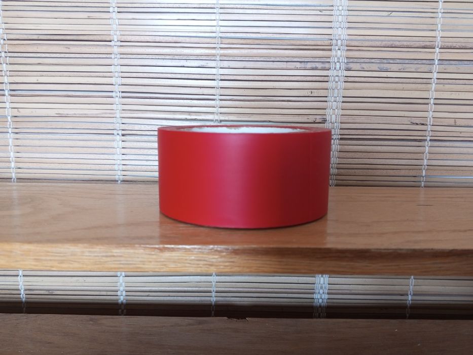 Taśma ostrzegawcza czerwona 50 mm x 33 m kauczuk