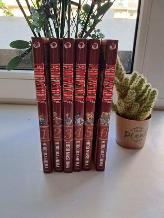 Fairy Tail manga tom 1-6 – Studio JG – polski wydanie