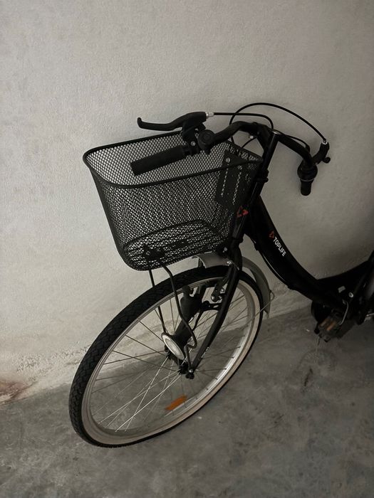 Bicicleta mulher com cesto nova