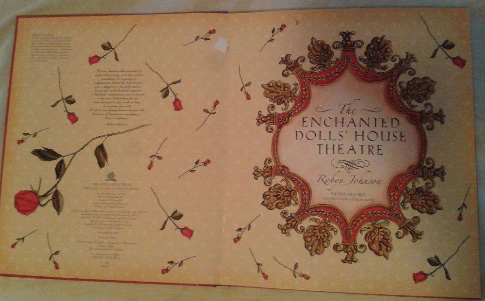 Интерактивная книга на английском The enchanted doll`s house theatre.