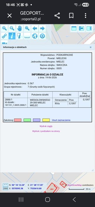 Działka na Wiesiołowskiego 10,97ar - Widok 4