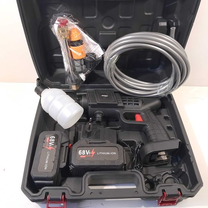 MYJKA ciśnieniowa samozasysająca akumulatorowa 2x bateria KD663