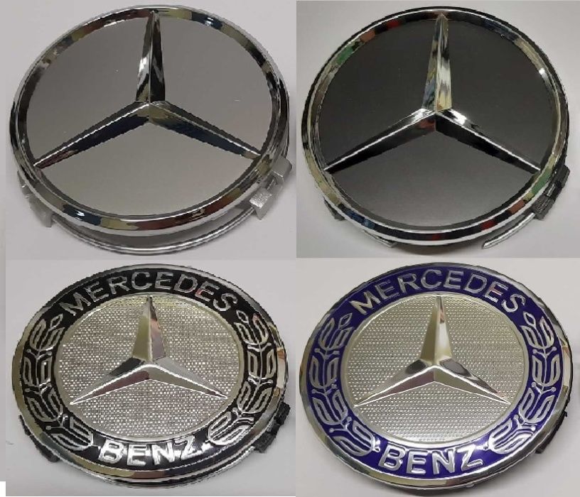 Ковпачки заглушки МЕРСЕДЕС на диски Ковпачки на диски Mercedes 75мм