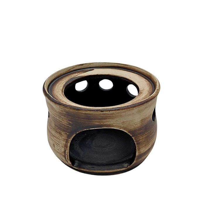 Kamionkowy podgrzewacz pod kubek, Gliniany Podgrzewacz do Grzańca