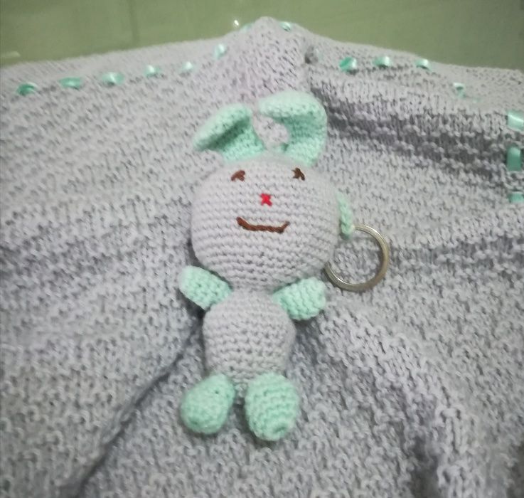 Mantinha Bebé feita à mão