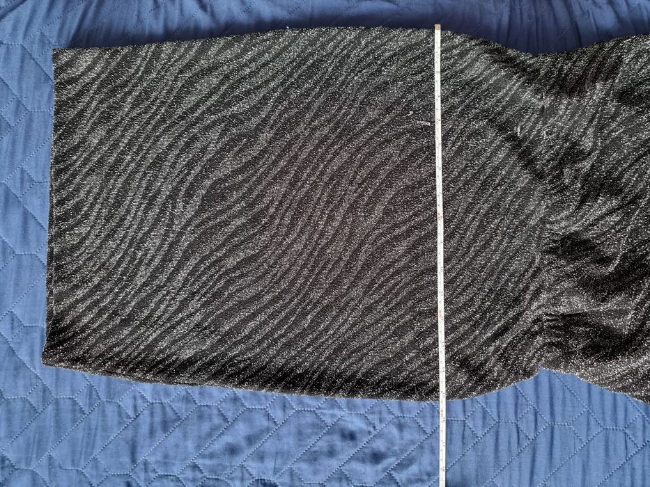 Sukienka karnawałowa srebrna nitka wizytowa  r