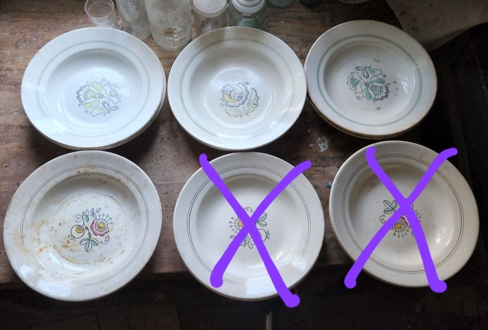 Тарелки СССР, тарілки, тарілка буди 1 сорт, 2 сорт, посуд