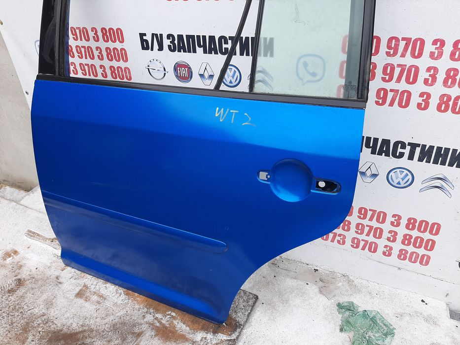 Дверка задня ліва Volkswagen Touran 2003-2010p lc9x lc8z la7w ld7x la5