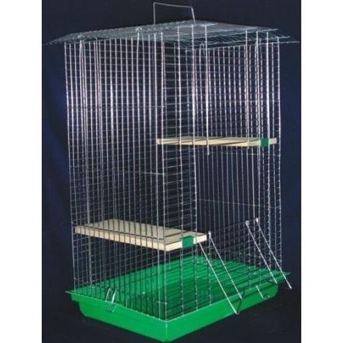 Клетка для шиншиллы" ШИНШИЛЛА-люкс" (565х400х850) цинк