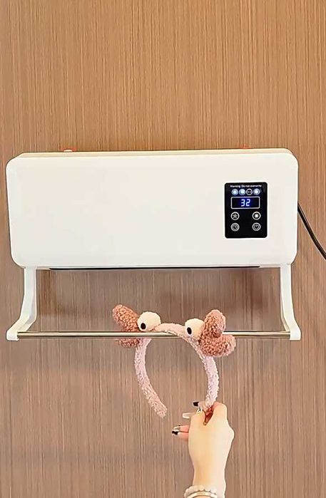 обогреватель 2 в 1 с пультом сушка тепло вентилятор дуйка настенный