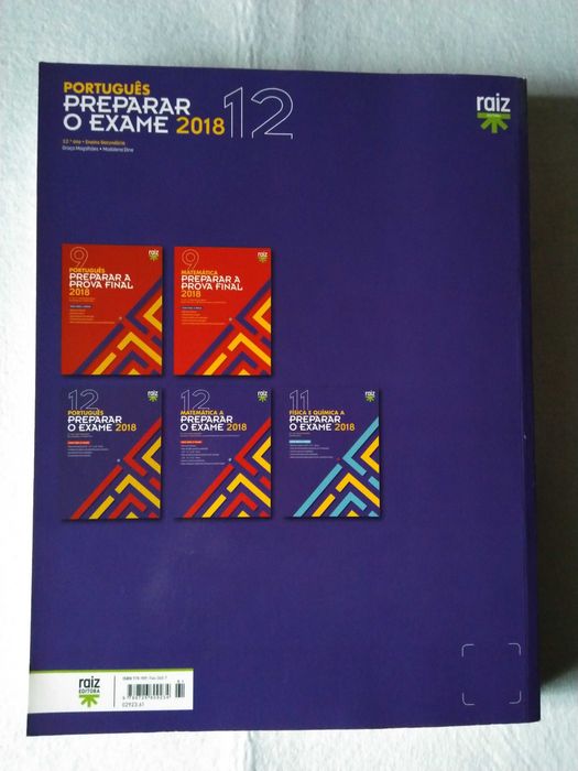 2 Livros de estudo para o exame de Português 12º