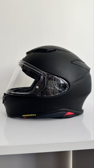 Мото шлем Shoei nxr 2 М размер черный матовый, идеал состояние