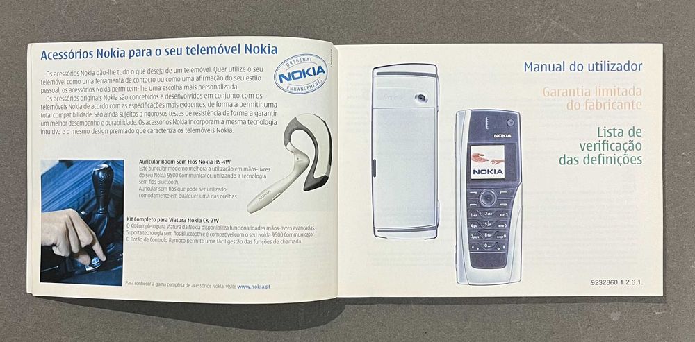 Manual Nokia 9500 Original