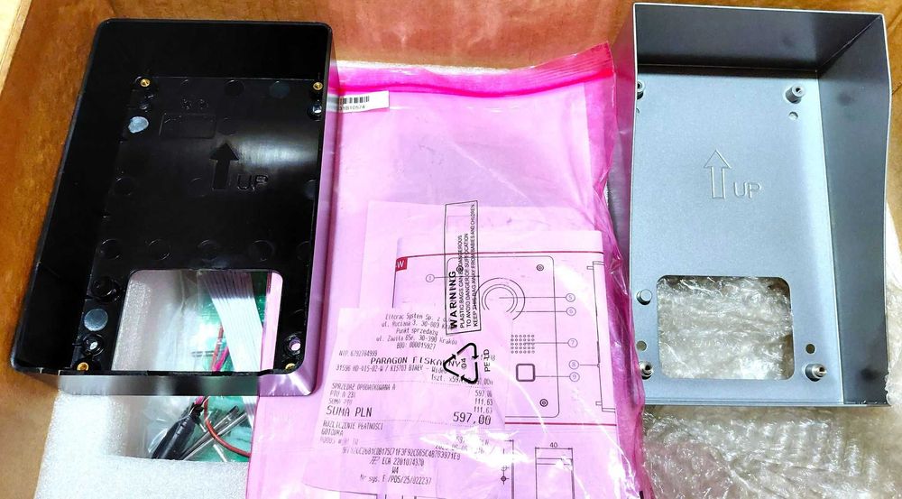 Wideodomofon HD, dwużyłowy, HiLook HD-VIS-02-W, na gwarancji