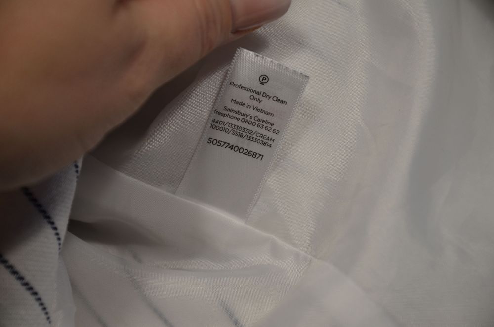 TU krótka marynarka z dodatkiem len r. 46/48