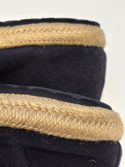 Granatowe Espadryle Tommy Hilfiger  Canvas Slipon