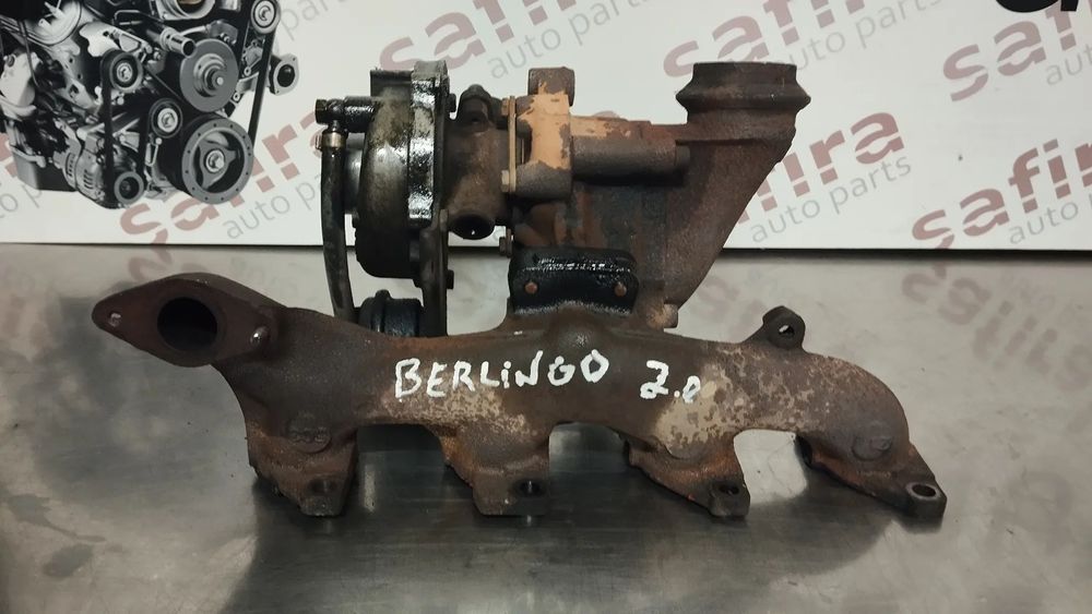TURBO PEUGEOT 206 306 PARTNER / CITROEN BERLINGO XSARA 2.0HDI 90CV