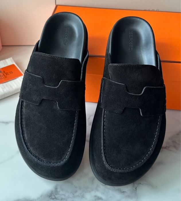 Klapki hermes Mule