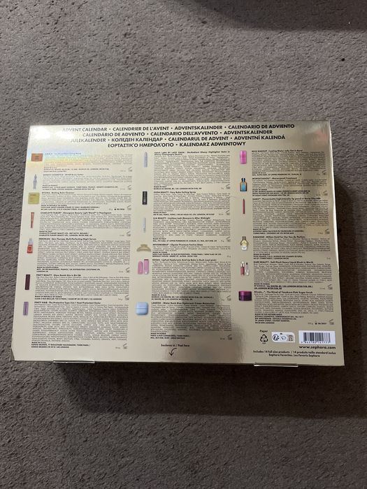 Kalendarz adwentowy sephora favourites 2025