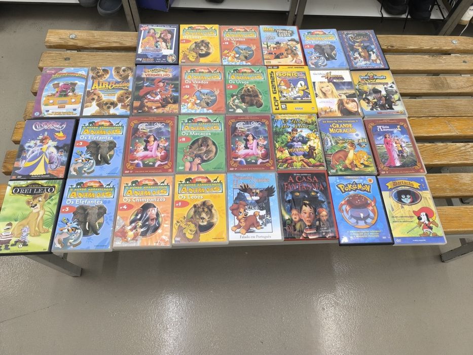 Lote de filmes de animação 15€