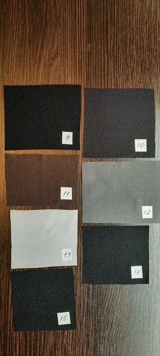 Акустичний гриль, акустична тканина (комплекти зразків доповнено)