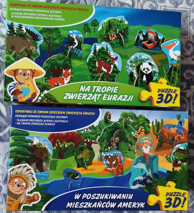 Puzzle edukacyjne 3D