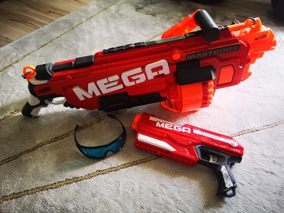 Zestaw zabawek NERF * pistolety * kusze * łuki * super stan jak nowe *