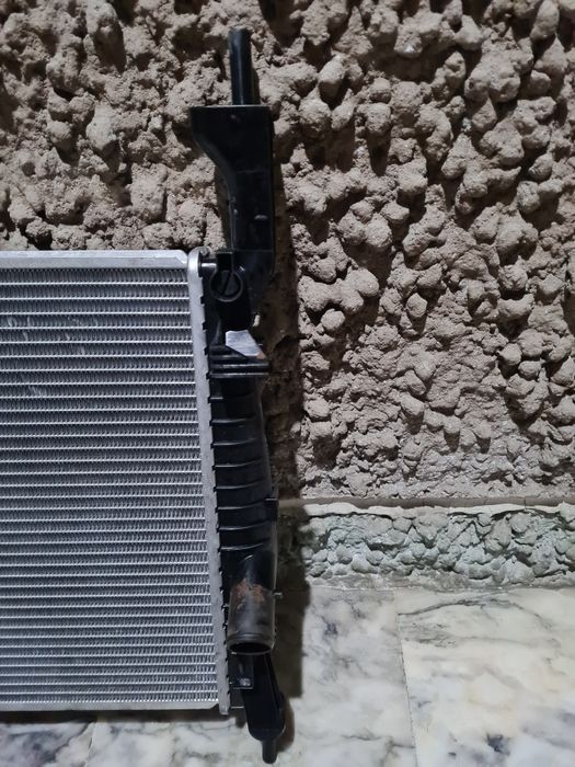 Radiador e Ventoinho(viscoso) ford transit