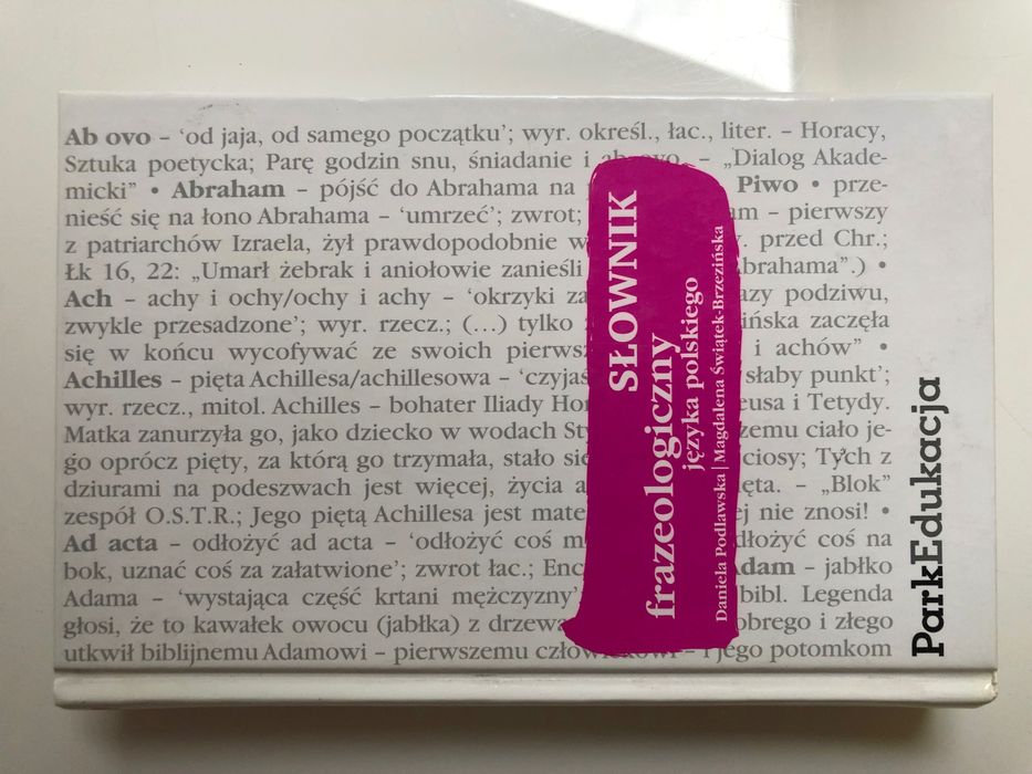 Słownik frazeologiczny - Daniela Podlawska
