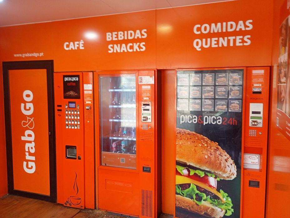 Loja vending Grab Go 24 horas