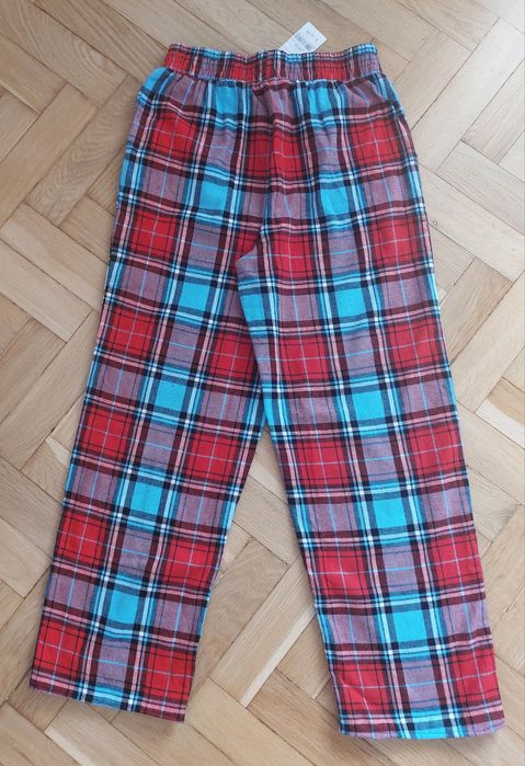 Spodnie piżamowe Tezenis z ciepłej flaneli S