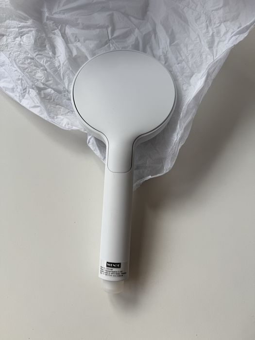 Нова Лійка душова Wenko Design white, пластик (ABS)