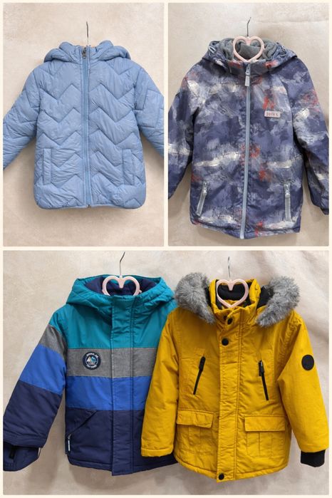 Зимние куртки разных возрастов