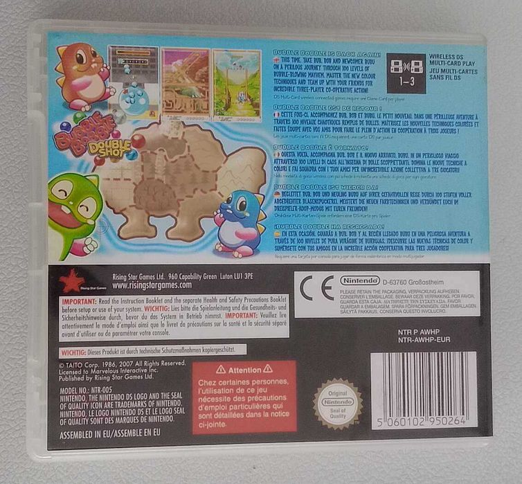 Nintendo DS Game – Bubble Bobble64738613820930121